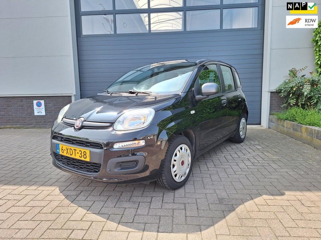 Fiat Panda | 0.9 TwinAir Young | Airco |, Auto's, Fiat, Voorwielaandrijving, Gebruikt, Panda, Zwart
