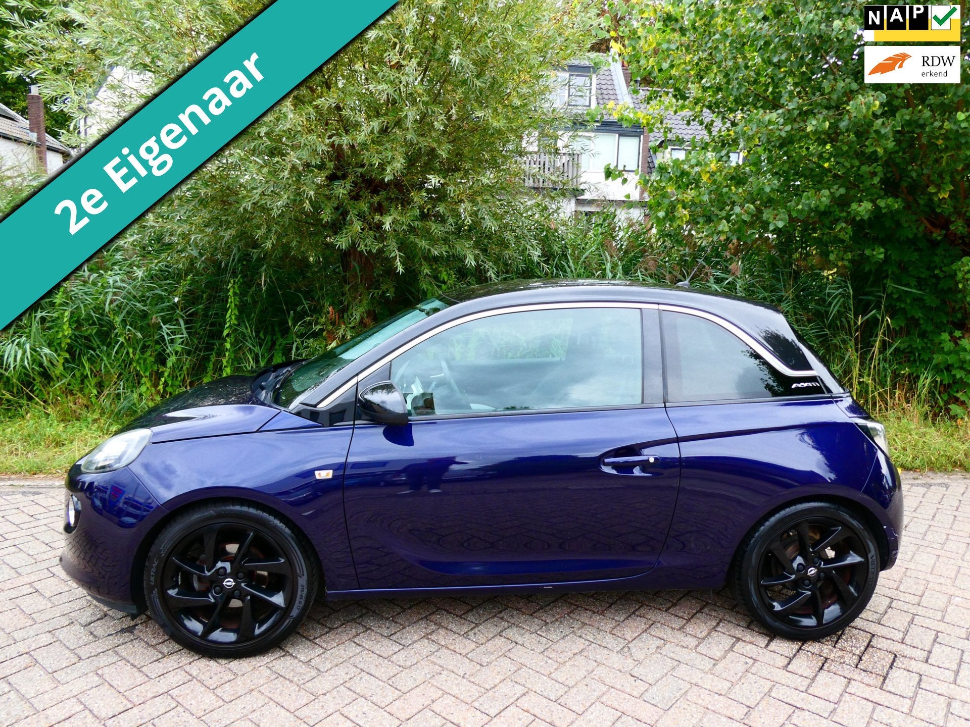Opel ADAM 1.4 Slam 87pk 2e eigenaar Clima Cruise LED Navi, Auto's, Voorwielaandrijving, Euro 5, ADAM, 1398 cc