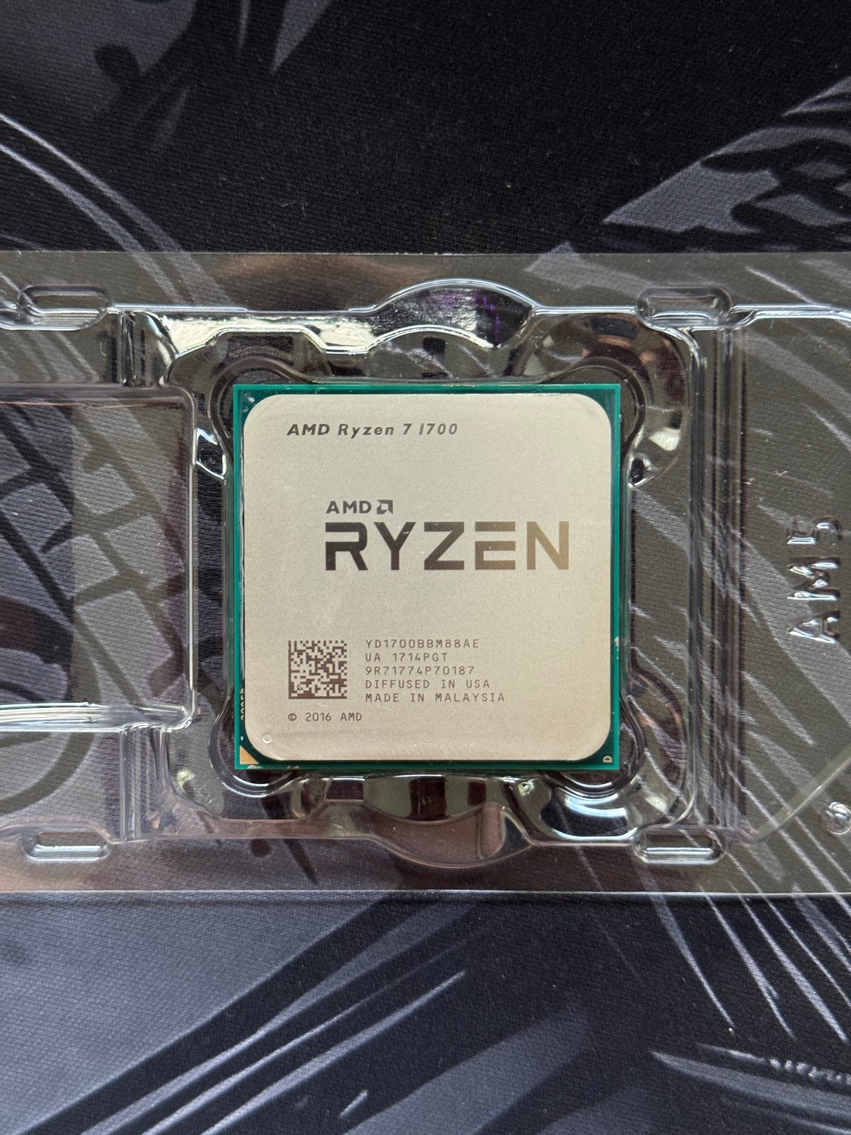 AMD Ryzen 7 1700, Computers en Software, Ophalen of Verzenden, Gebruikt, 8-core, 3 tot 4 Ghz