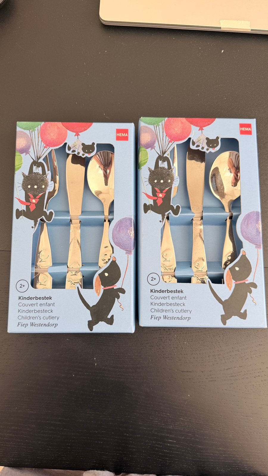 Kinderbestek NIEUW jip en janneke 2x, Ophalen of Verzenden, Nieuw