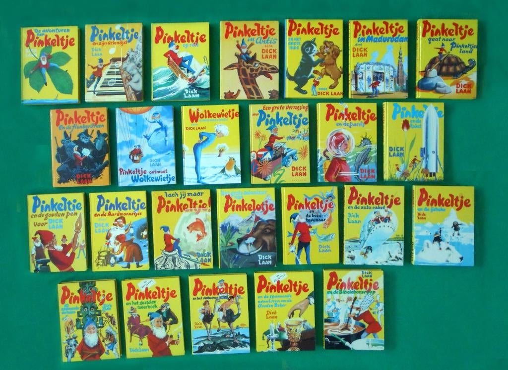 Dick Laan: Pinkeltje serie (ook apart te koop), Ophalen of Verzenden, Zo goed als nieuw, Fictie algemeen