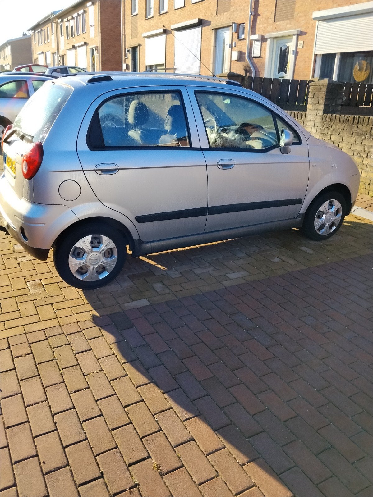 Chevrolet Matiz 0.8 2008 Grijs, Auto's, Voorwielaandrijving, 19 km/l, Particulier, 3 cilinders