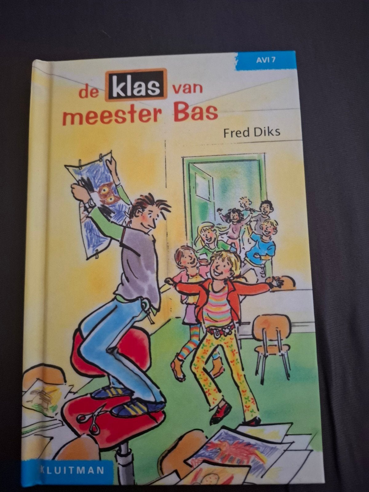 De klas van meester Bas - Fred Diks AVI 7, Ophalen of Verzenden, Zo goed als nieuw, Fred Diks, Fictie algemeen