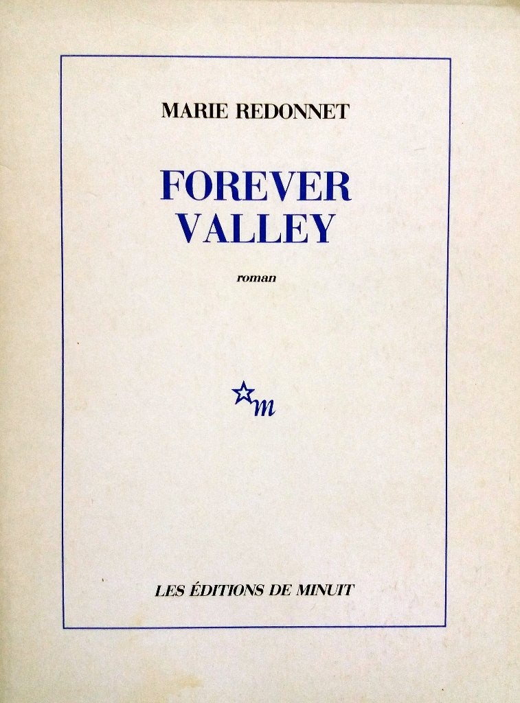 Marie Redonnet - Forever Valley (FRANSTALIG), Ophalen of Verzenden, Gelezen, Fictie