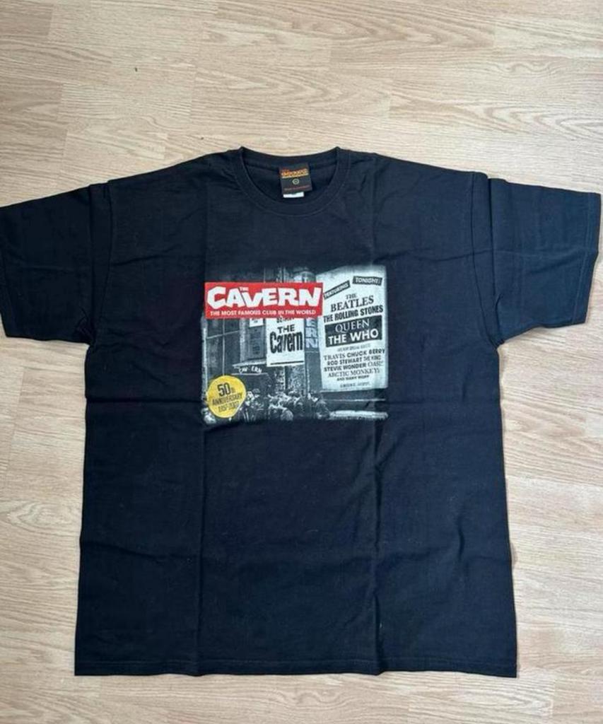 The Cavern Liverpool shirt Beatles Stones, Kleding | Heren, T-shirts, Ophalen of Verzenden, Zo goed als nieuw, Overige maten