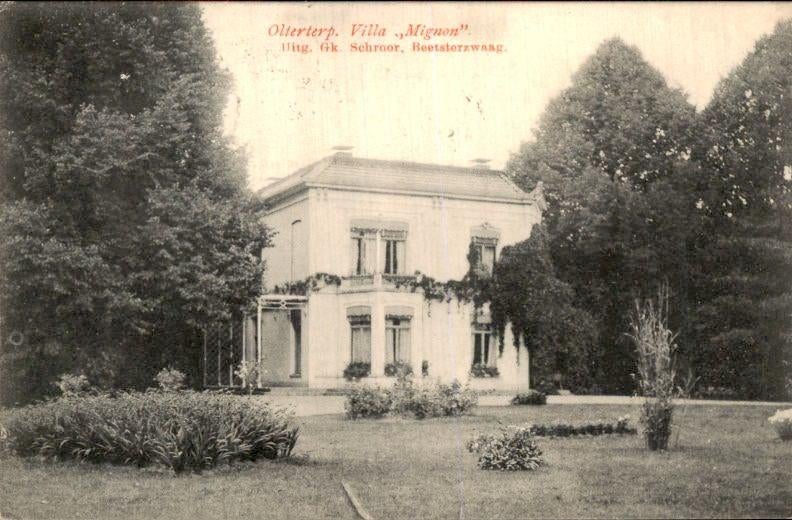 Olterterp - Villa Mignon, Ophalen of Verzenden, Voor 1920, Gelopen, Friesland