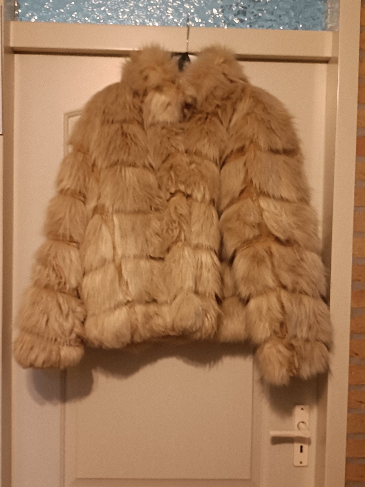 Mooie Zara winterjas maat XL, Beige, Maat 46/48 (XL) of groter, Ophalen of Verzenden, Zo goed als nieuw