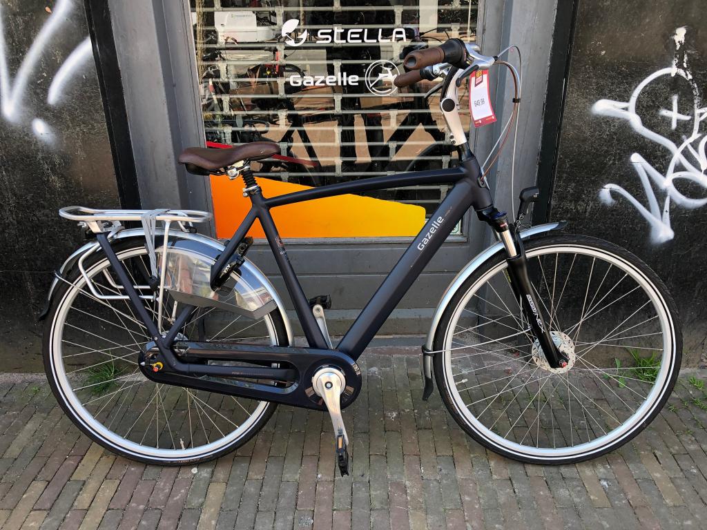Fietshokje Houtplein: Gazelle Orange C7 Herenfiets, Niet ingevuld, Niet ingevuld, Zo goed als nieuw, 57 tot 61 cm