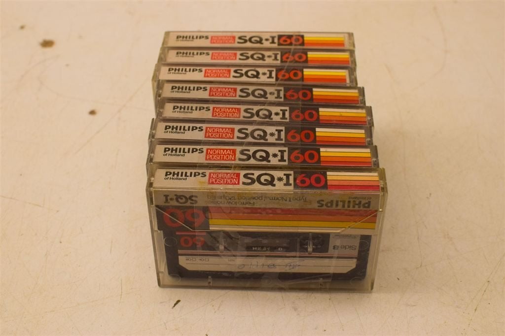8 stuks Philips cassettebandjes 49258, Cd's en Dvd's, Ophalen of Verzenden, Gebruikt, Overige genres, 1 bandje