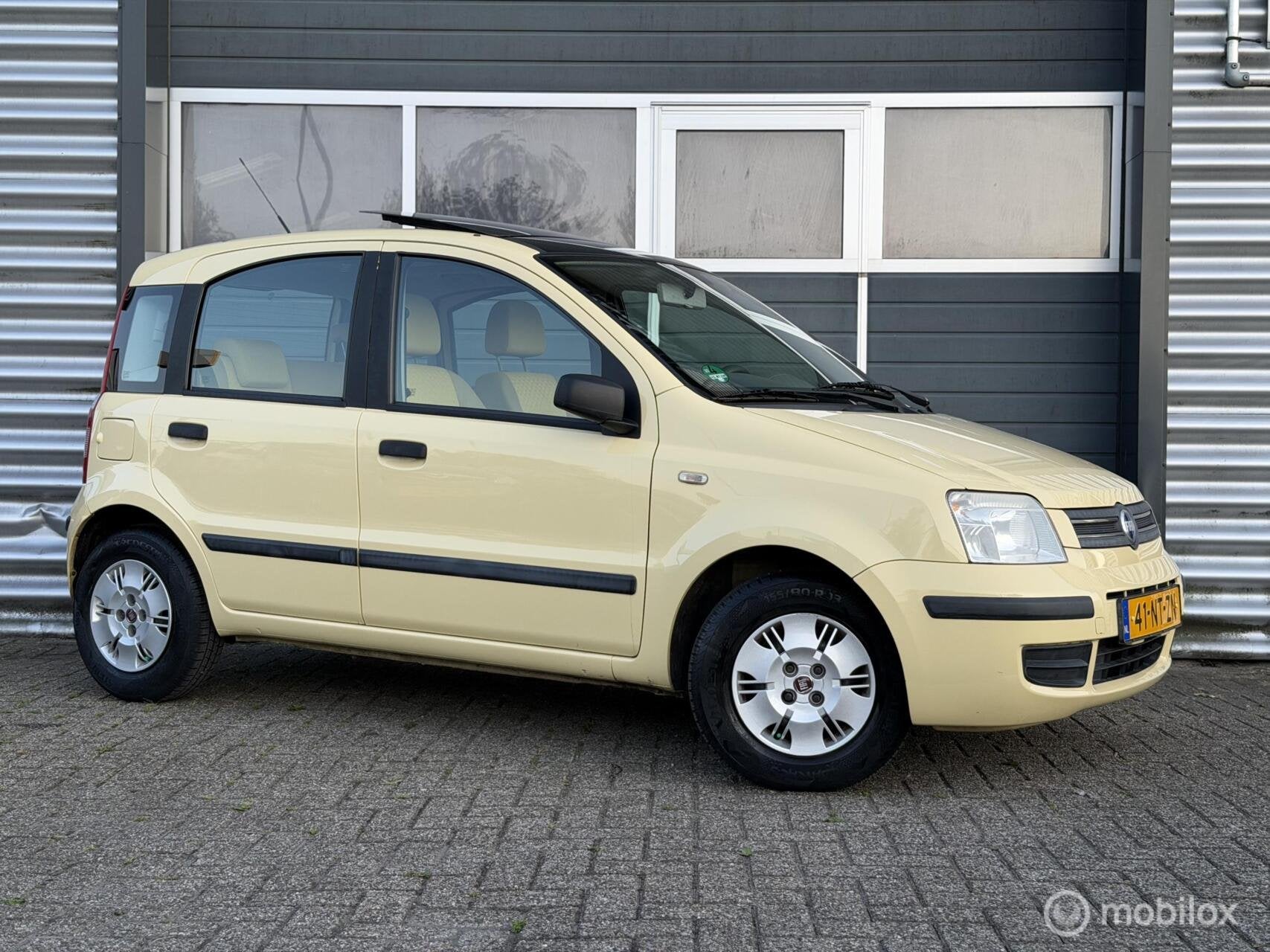 Fiat Panda 1.2 Dynamic|NAP|Nieuwe APK t/m 07-2027|Schuifdak|, Voorwielaandrijving, Stof, Gebruikt, Bedrijf