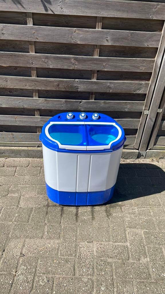 Camping wasmachine, Ophalen, Zo goed als nieuw