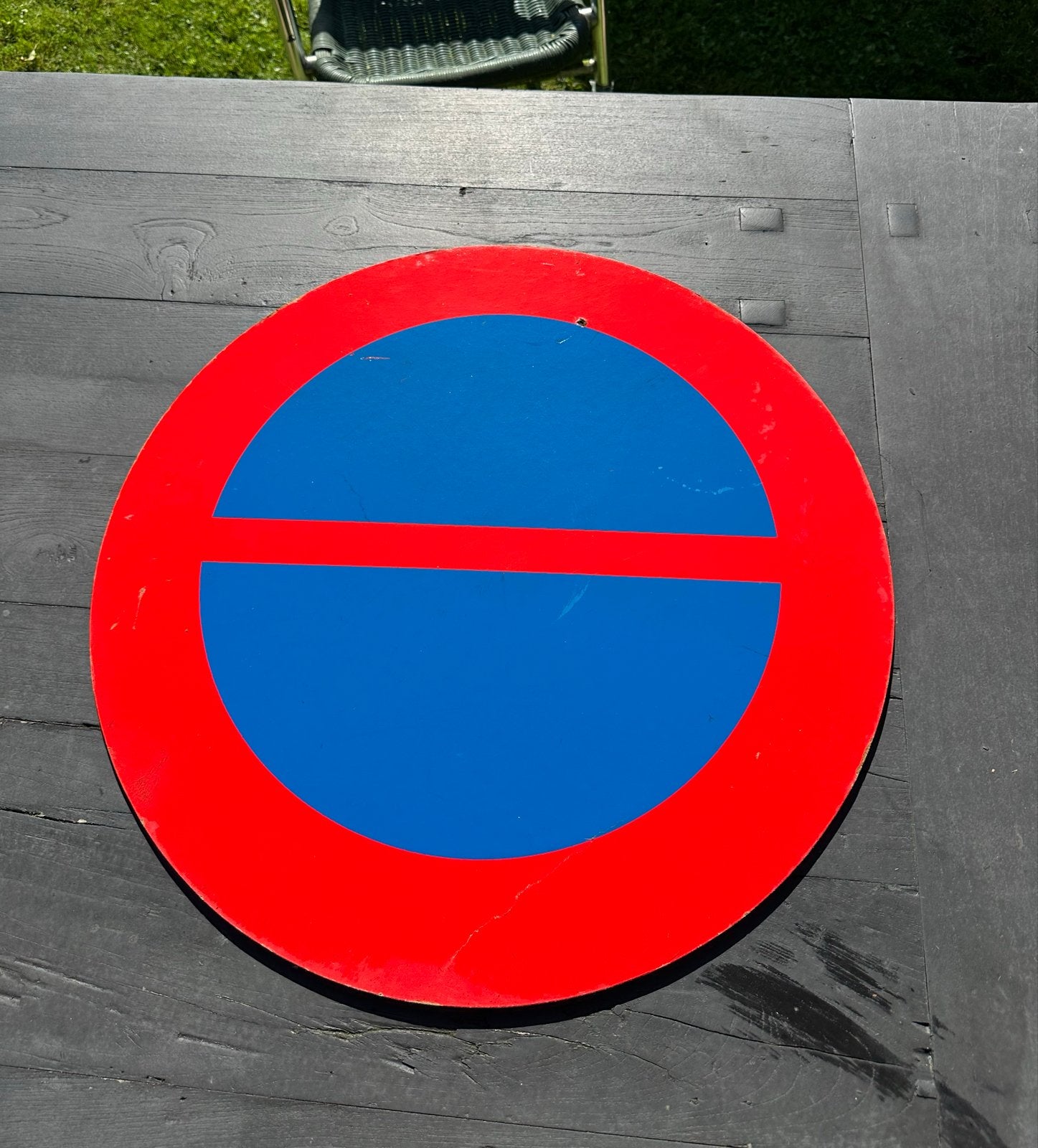 Vintage Verkeersbord E1 Parkeerverbod, Ophalen of Verzenden
