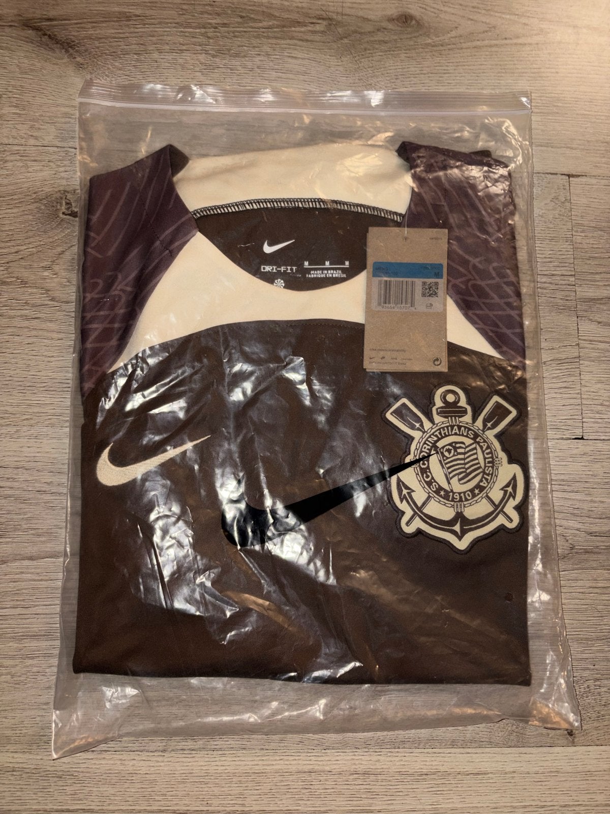 Nike Corinthians Trainingstenue  - Maat M (Donkerbruin)., Ophalen, Bruin, Maat 48/50 (M), Nieuw