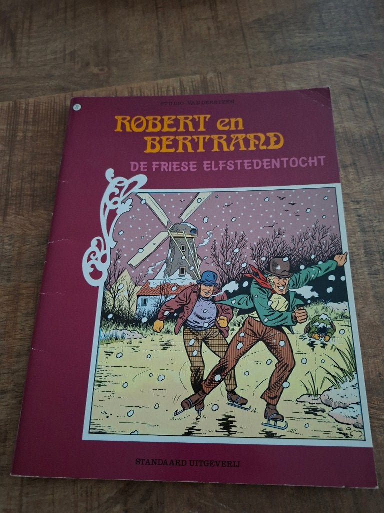 Robert en Bertrand 72 – De Friese Elfstedentocht, Eén stripboek, Ophalen of Verzenden, Zo goed als nieuw