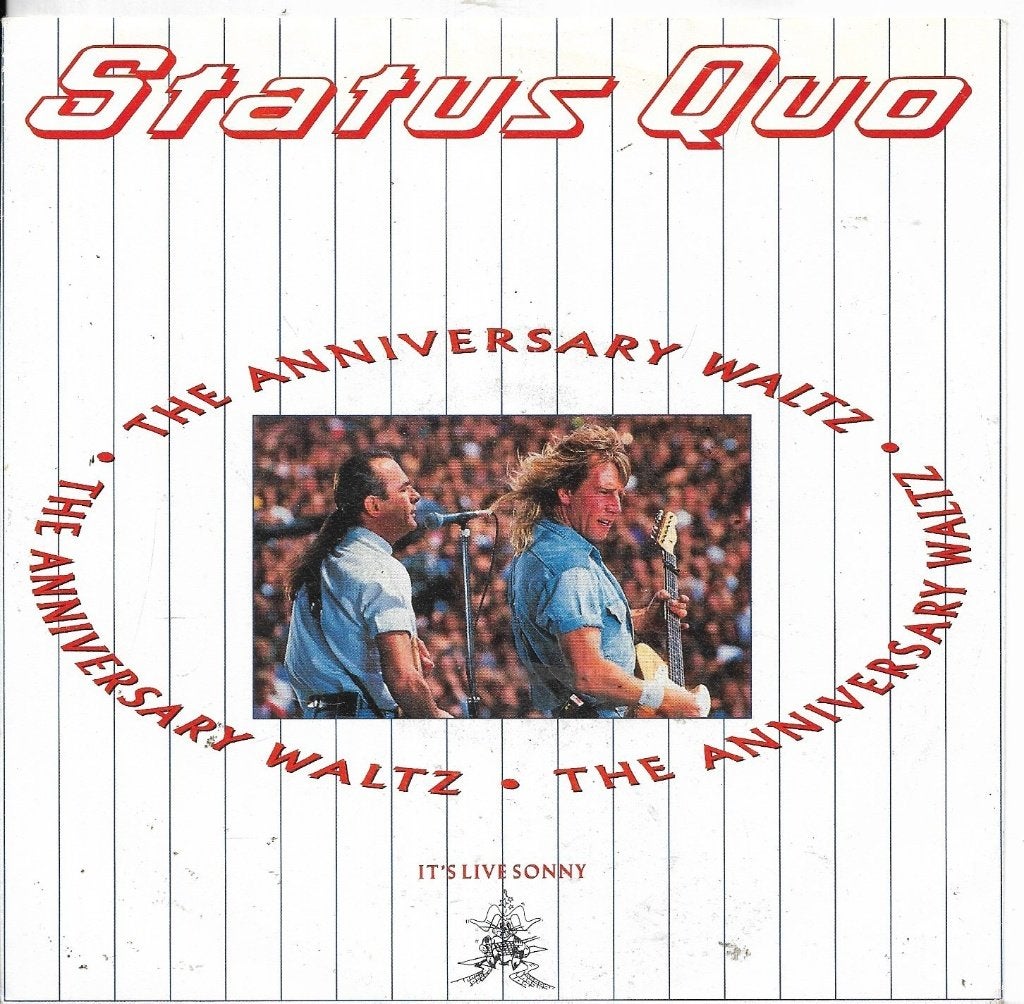 Status Quo-The anniversary wals, Gebruikt, 7 inch, Rock en Metal, Overige typen