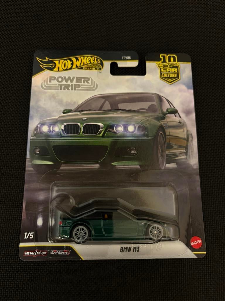 Hot Wheels Power Trip BMW M3, Ophalen of Verzenden, Nieuw, Auto
