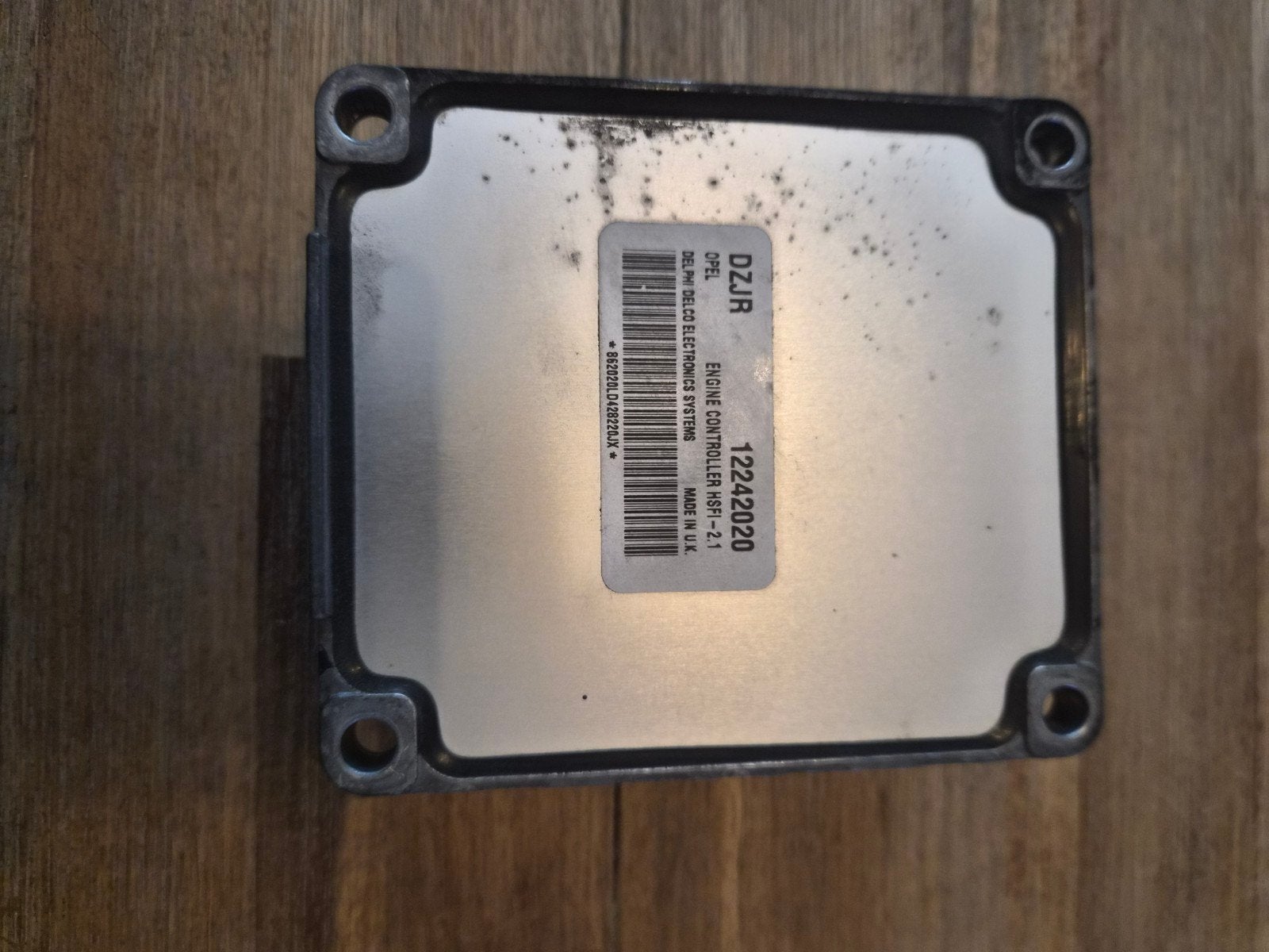 Defecte ECU (Motorregelapparaat) - Reparatie nodig, Gebruikt, Onbekend@voorbeeld.com, DELPHI DELCO ELECTRONICS SYSTEMS, Made in U.K.
