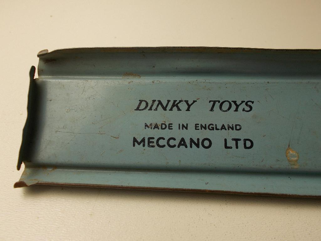 1955 Dinky Toys 794 LOADING RAMP PULLMORE CARTRANSPORTER (A), Ophalen of Verzenden, Gebruikt, Bus of Vrachtwagen, Dinky Toys