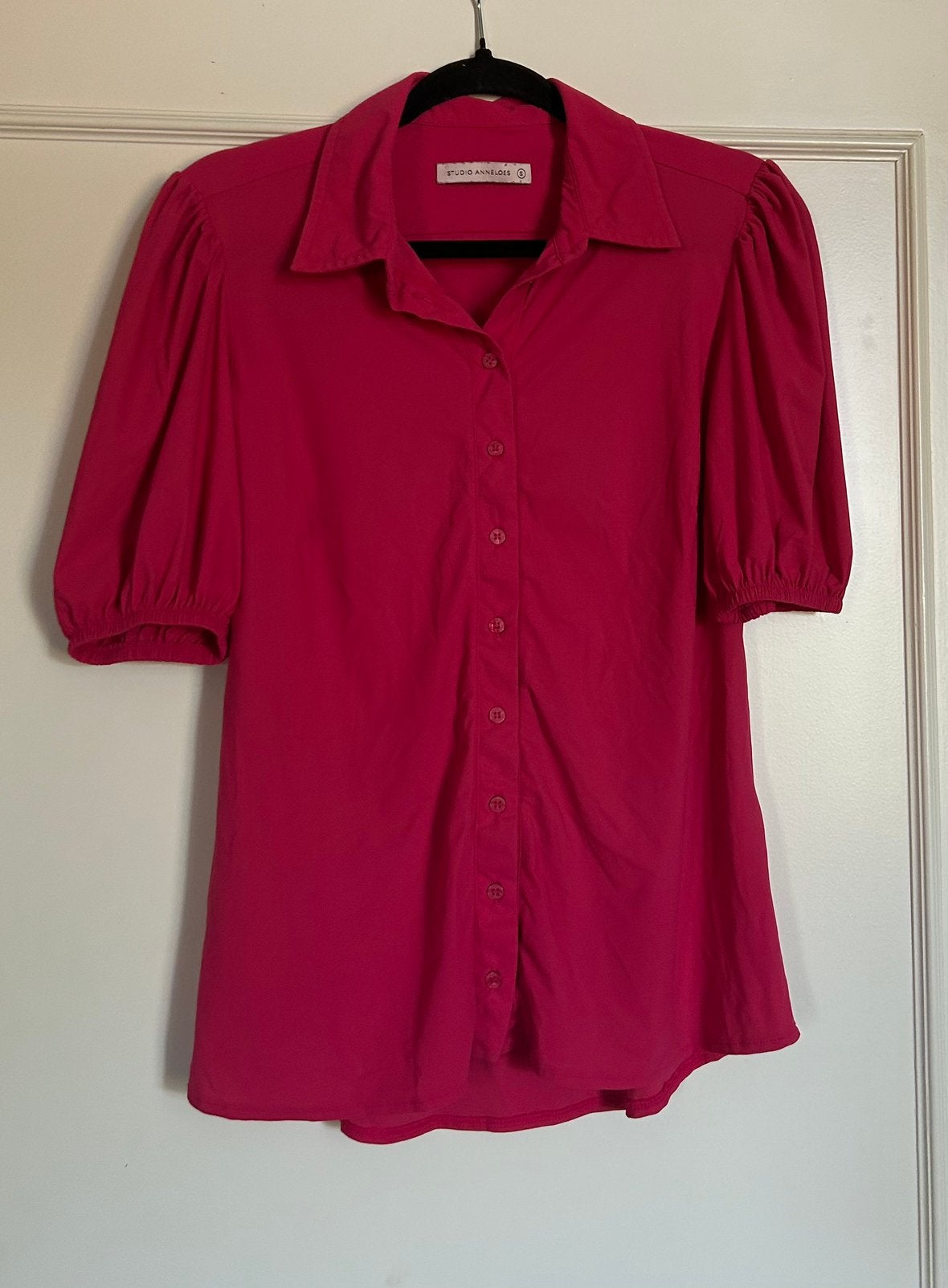 Rode Studio Anneloes blouse in maat S, Kleding | Dames, Verzenden, Zo goed als nieuw, Maat 36 (S), Rood