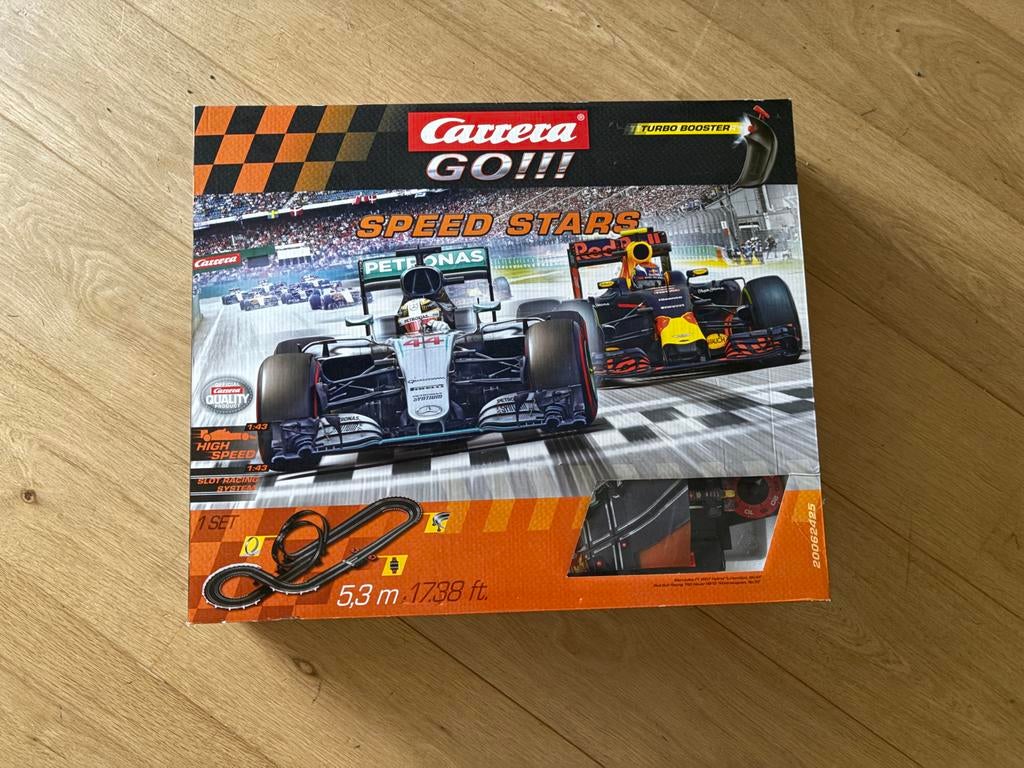 Carrera GO!!! Speed Stars Racebaan - Formule 1, Kinderen en Baby's, Racebaan, Carrera, Nieuw, Ophalen of Verzenden