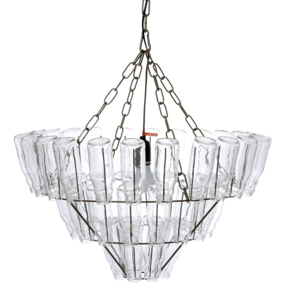 Kroonluchter B&B Vol Liefde van Fred, Ophalen, Lamp, Goud, Glas
