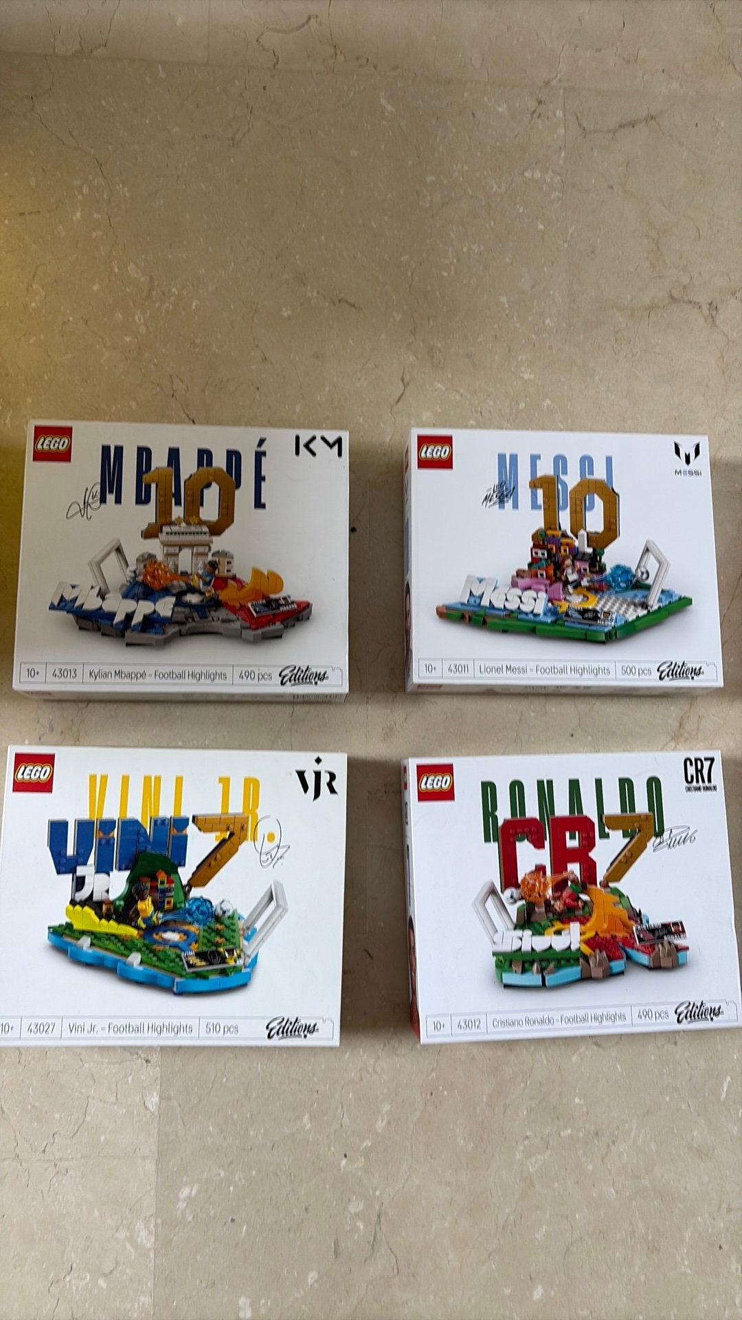 4 nieuwe lego voetbalsets sale! 43011 43012 43013 43027, Lego, Nieuw, Ophalen of Verzenden, Complete set