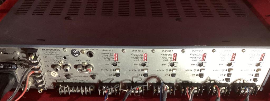 Biamp versterker, Ophalen of Verzenden, Audio