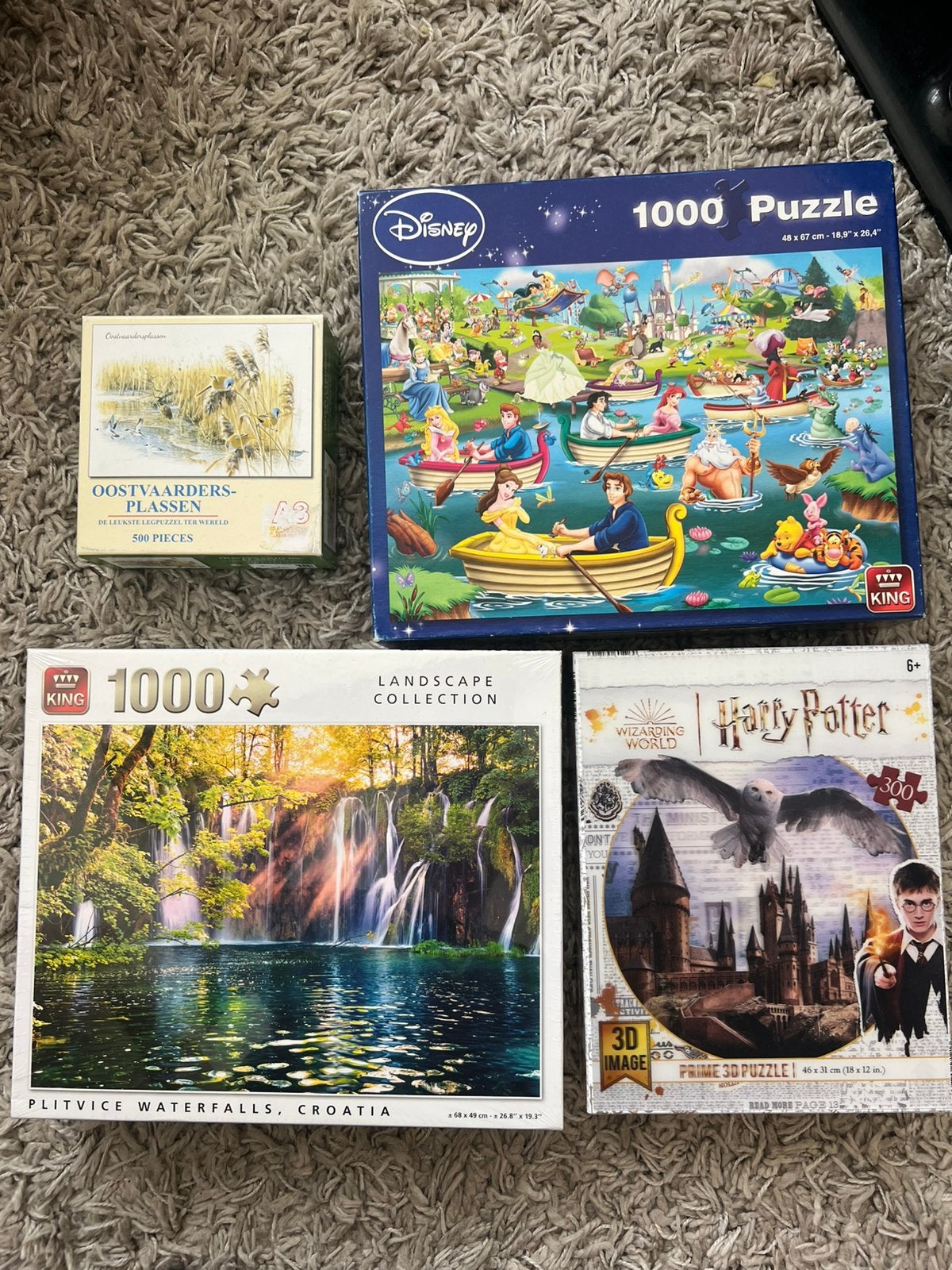 Assorted puzzles, great condition, Ophalen, 500 t/m 1500 stukjes, Zo goed als nieuw