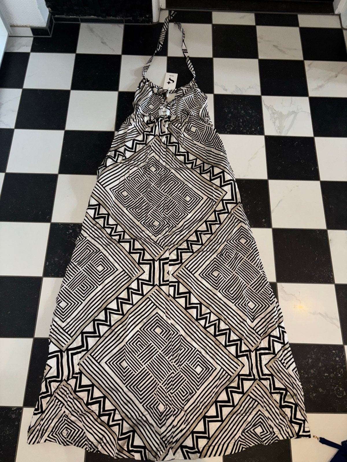 Nieuwe Shoeby Eksept lange zomerjurk XS-S valt ruim, Kleding | Dames, Meerkleurig, Nieuw, Ophalen of Verzenden, Maat 36 (S)