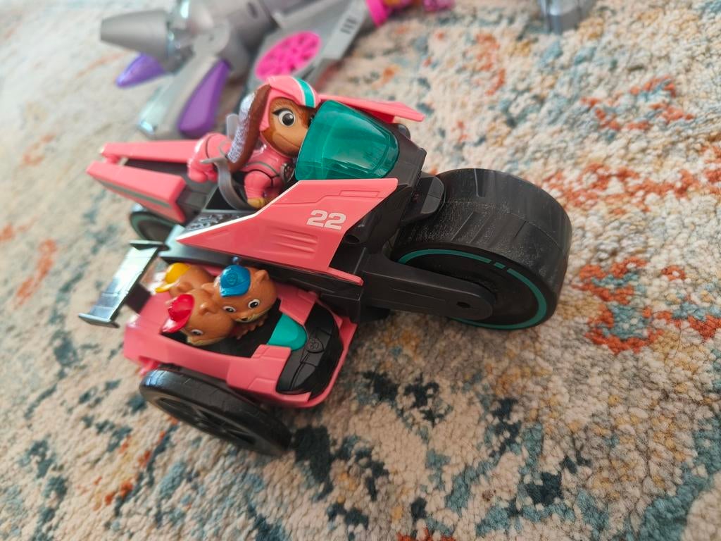 Paw Patrol Liberty Motorfiets met zijspan, Ophalen, Zo goed als nieuw