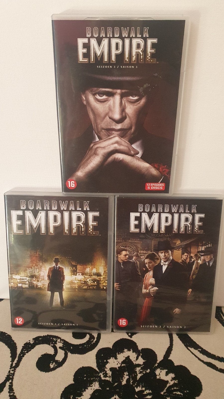 Boardwalk Empire Seizoen 1, 2 en 3 DVD Boxsets, Cd's en Dvd's, Vanaf 16 jaar, Boxset, Drama, Ophalen of Verzenden