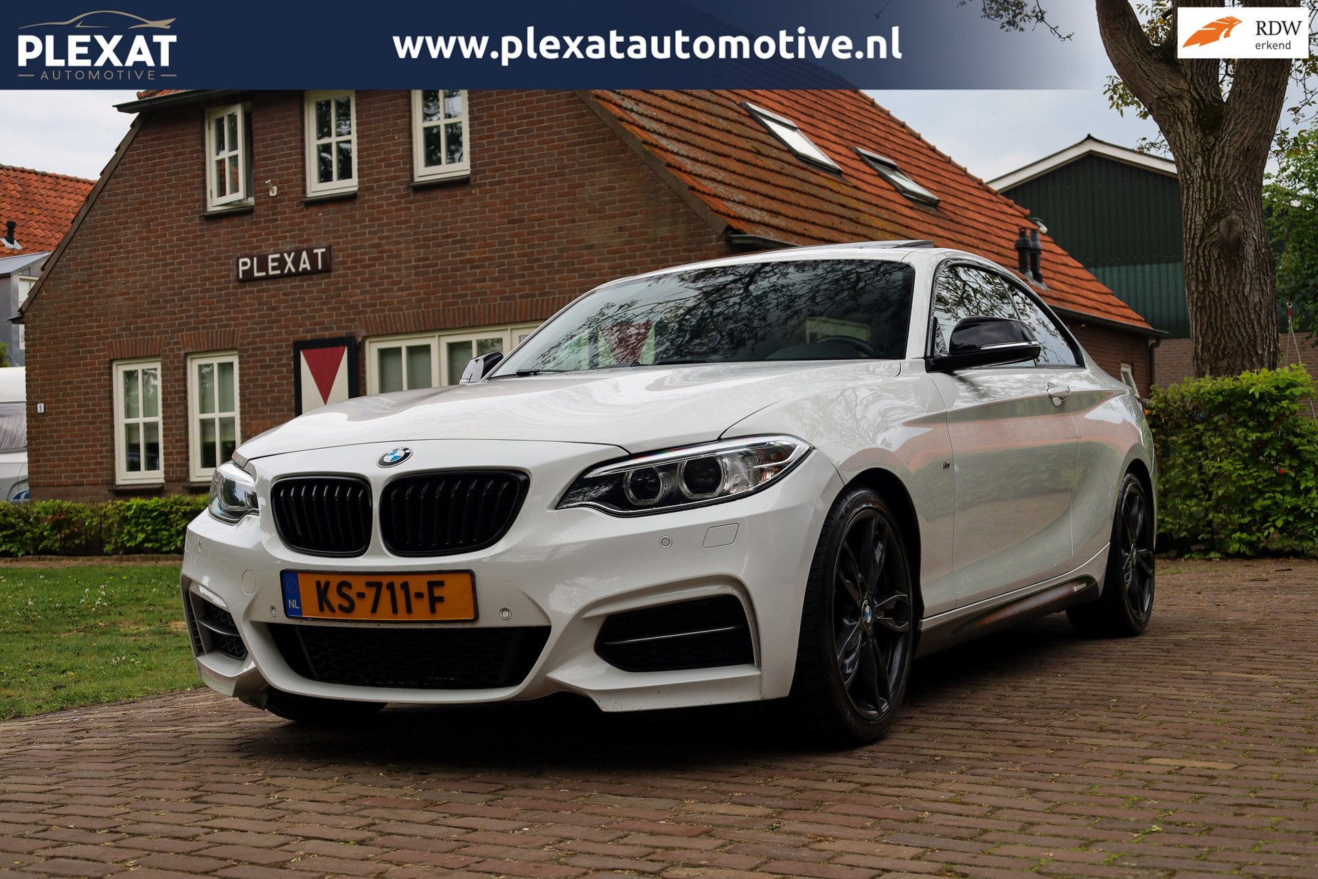 BMW 2-serie Coupé M235i High Executive | M-pakket | Panoram, Auto's, Dealer onderhouden, Achterwielaandrijving, Gebruikt, 327 pk