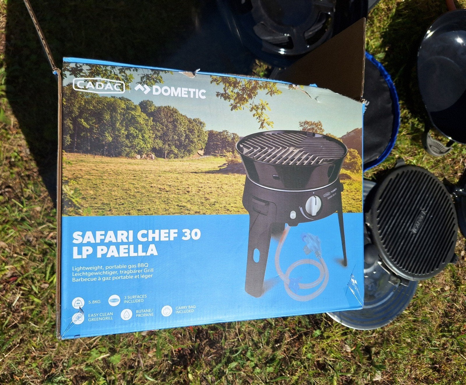 Safari Chef 30 LP Paella, Ophalen, Gebruikt