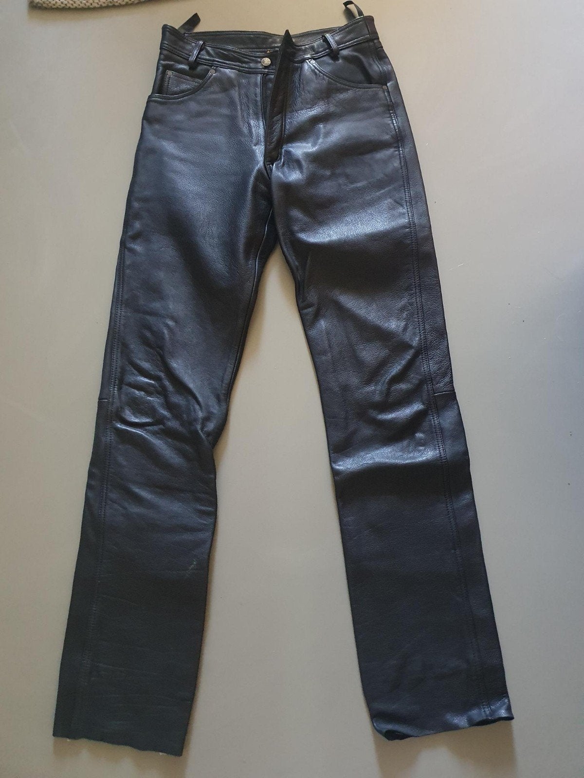 Unieke VINTAGE leren motorbroek Held (The Emotion) – Maat 40, Held, Broek | leer, Ophalen of Verzenden, Nieuw zonder kaartje