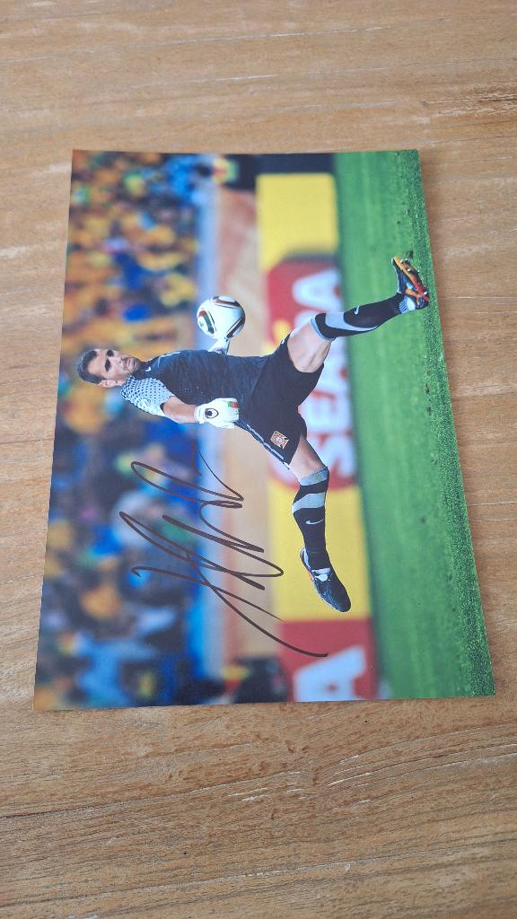 Foto 20x30 cm met handtekening; Eduardo # Vitesse Chelsea, Ophalen of Verzenden, Nieuw, Vitesse, Overige typen