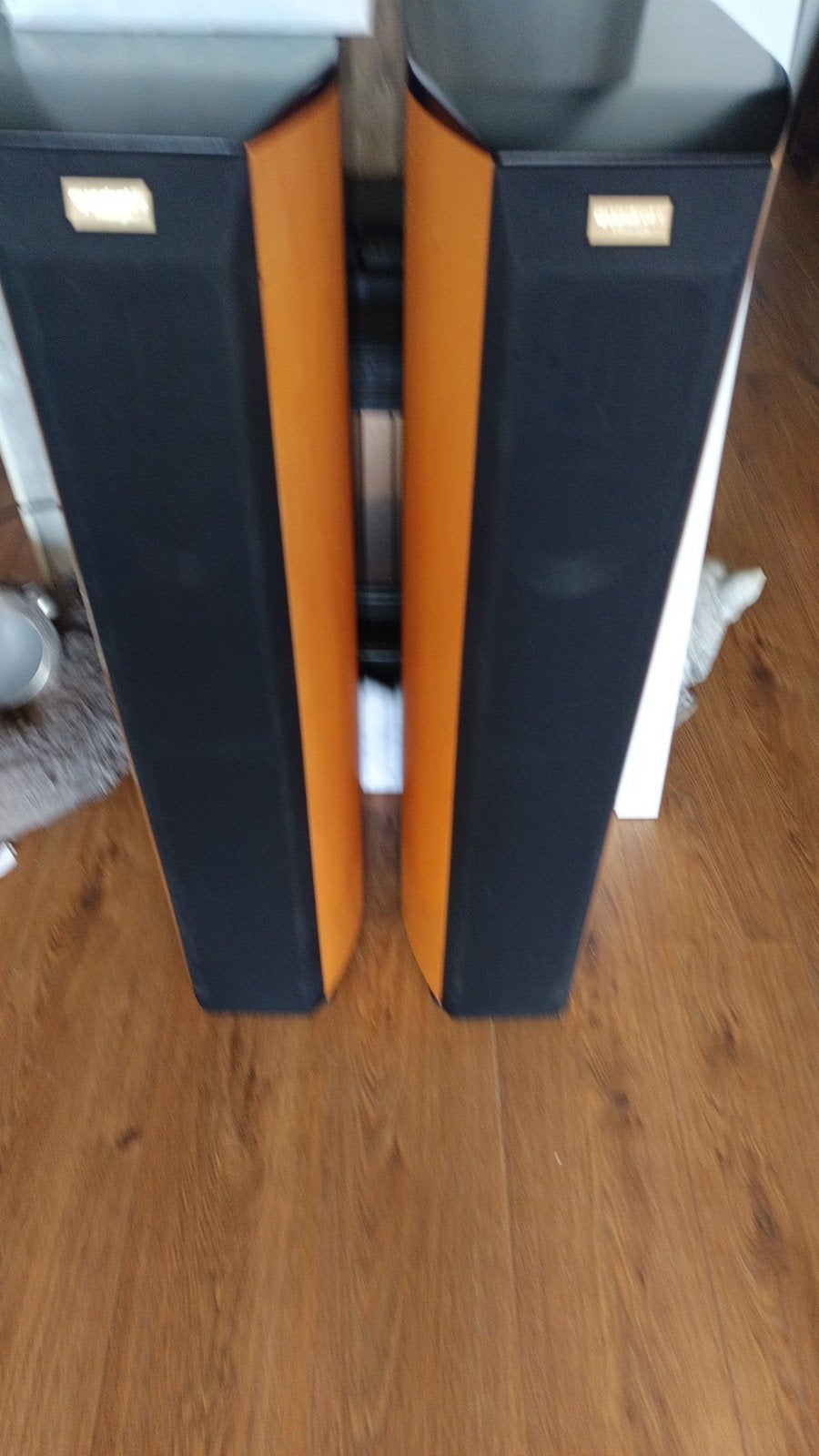 Quadral Aurum 5 Vloerstaande Luidsprekers - 100 Watt, Audio, Tv en Foto, Luidsprekers, Gebruikt, 60 tot 120 watt, Front, Rear of Stereo speakers