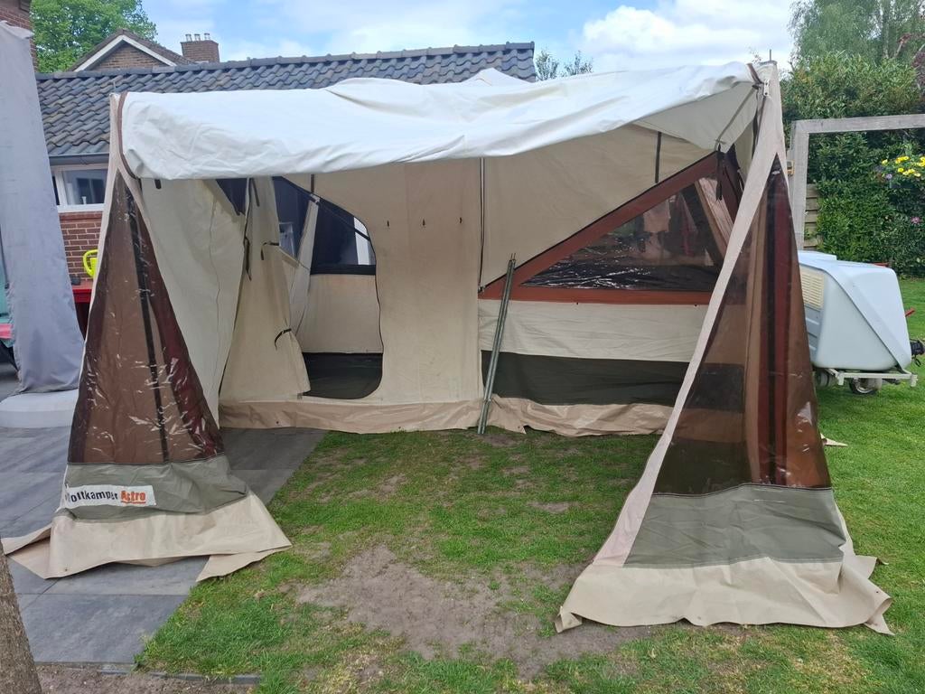Holtkamper Astro Vouwwagen, Caravans en Kamperen, Vouwwagens, Ophalen, Beige, Aanwezig, Holtkamper