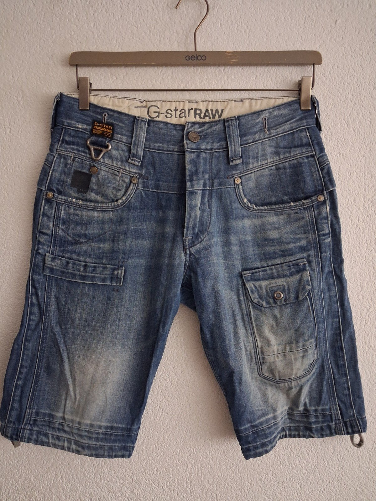 G Star  Korte Broek Maat W31, Ophalen of Verzenden, Zo goed als nieuw, Blauw, W32 (confectie 46) of kleiner