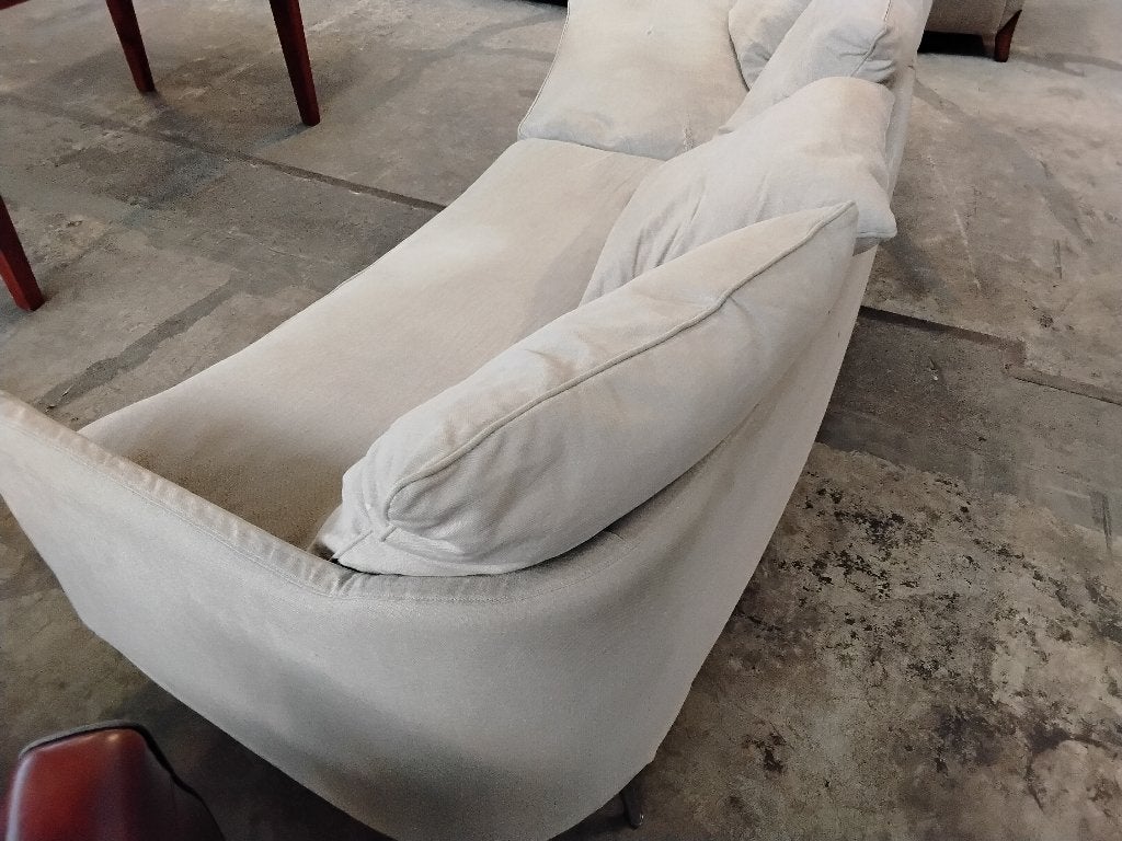 Design bank Dan Ihreborn Julia. Ronde, gebogen vorm, 330cm, Huis en Inrichting, Banken | Bankstellen, Ophalen, Gebruikt, 300 cm of meer