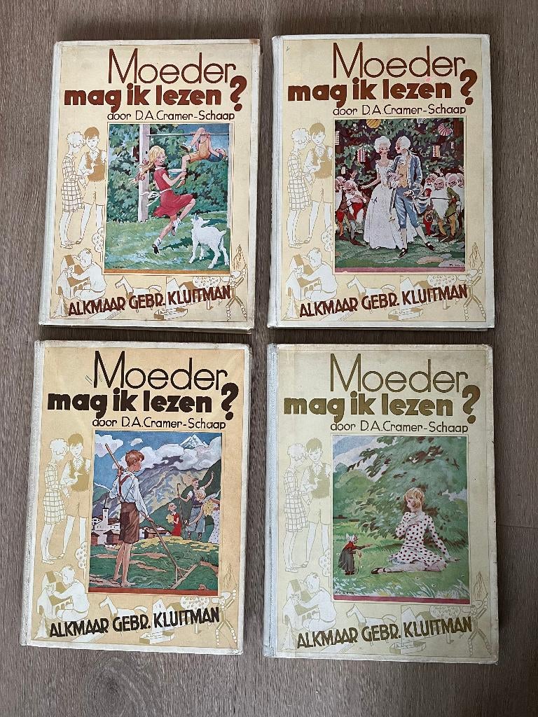 Kluitman boeken jaren 30 - Moeder mag ik lezen?, Ophalen of Verzenden, Zo goed als nieuw
