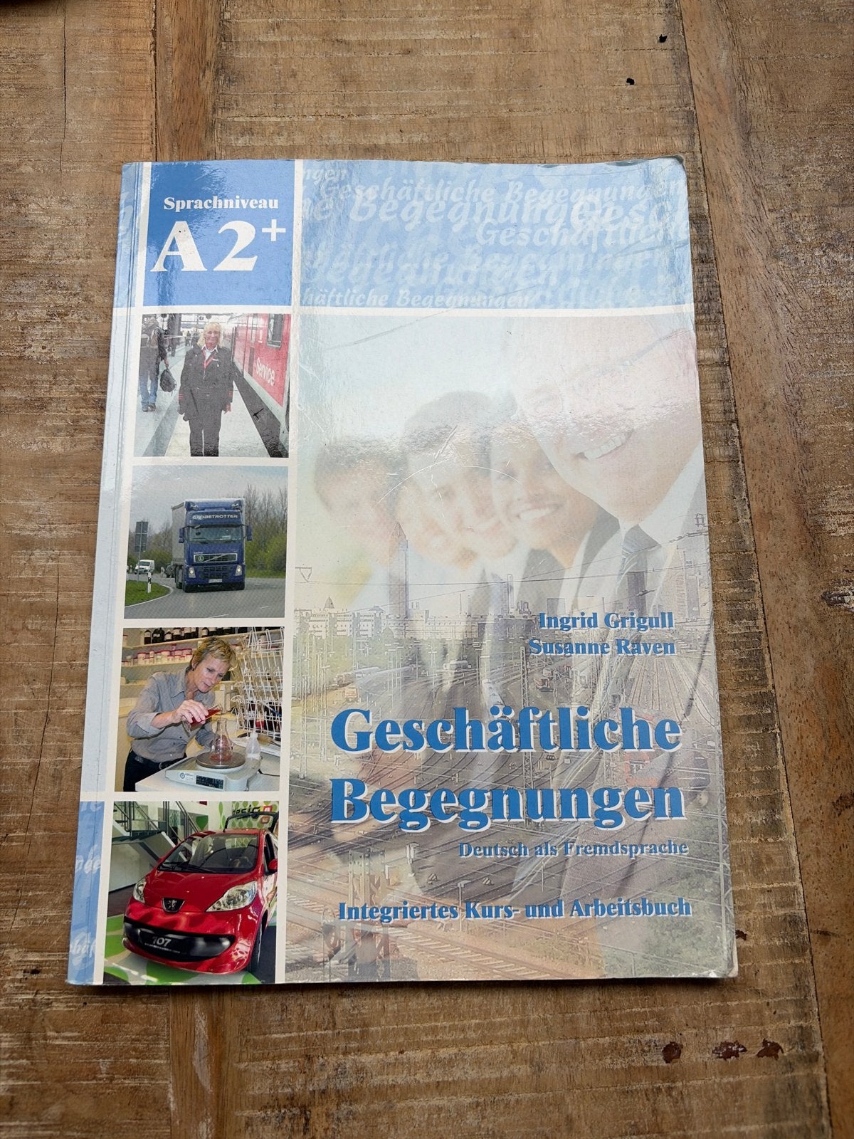 Geschäftliche Begegnungen A2+ Duits leerboek met CD, Ophalen of Verzenden, Gamma, Zo goed als nieuw, Overige niveaus