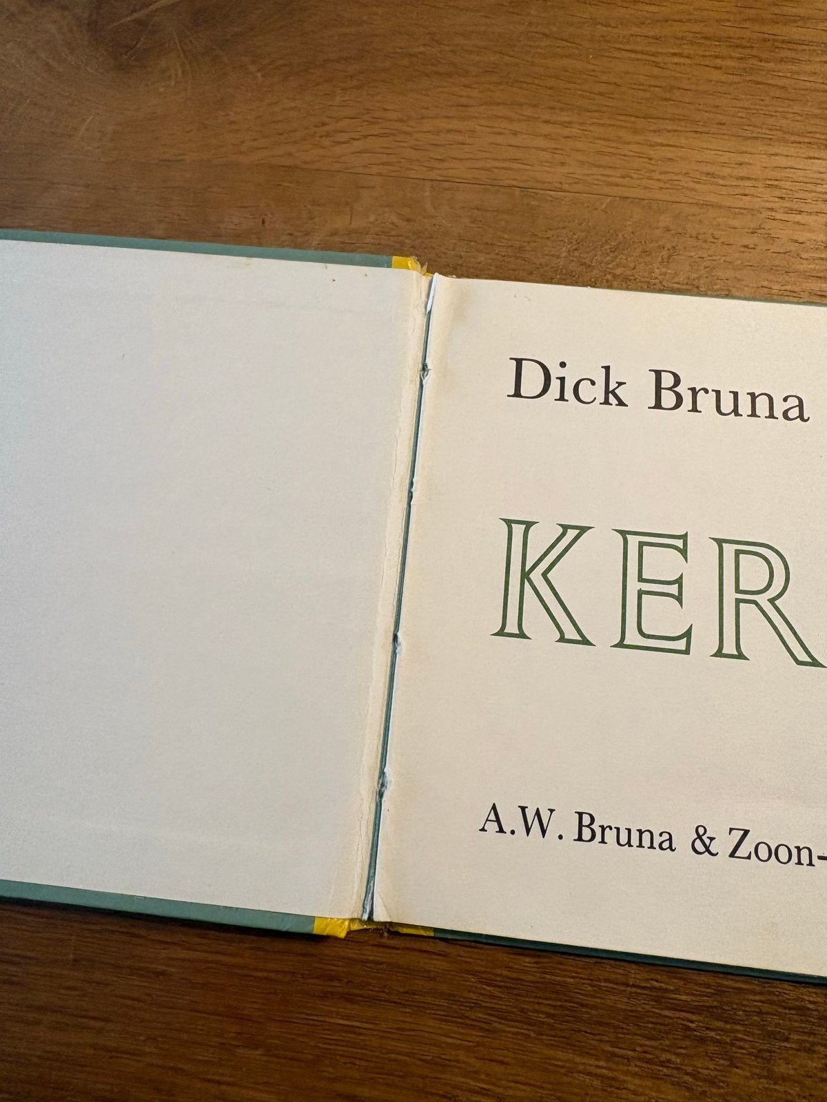 Kerstmis - Dick Bruna (1963), Ophalen of Verzenden, Gelezen, Sprookjes