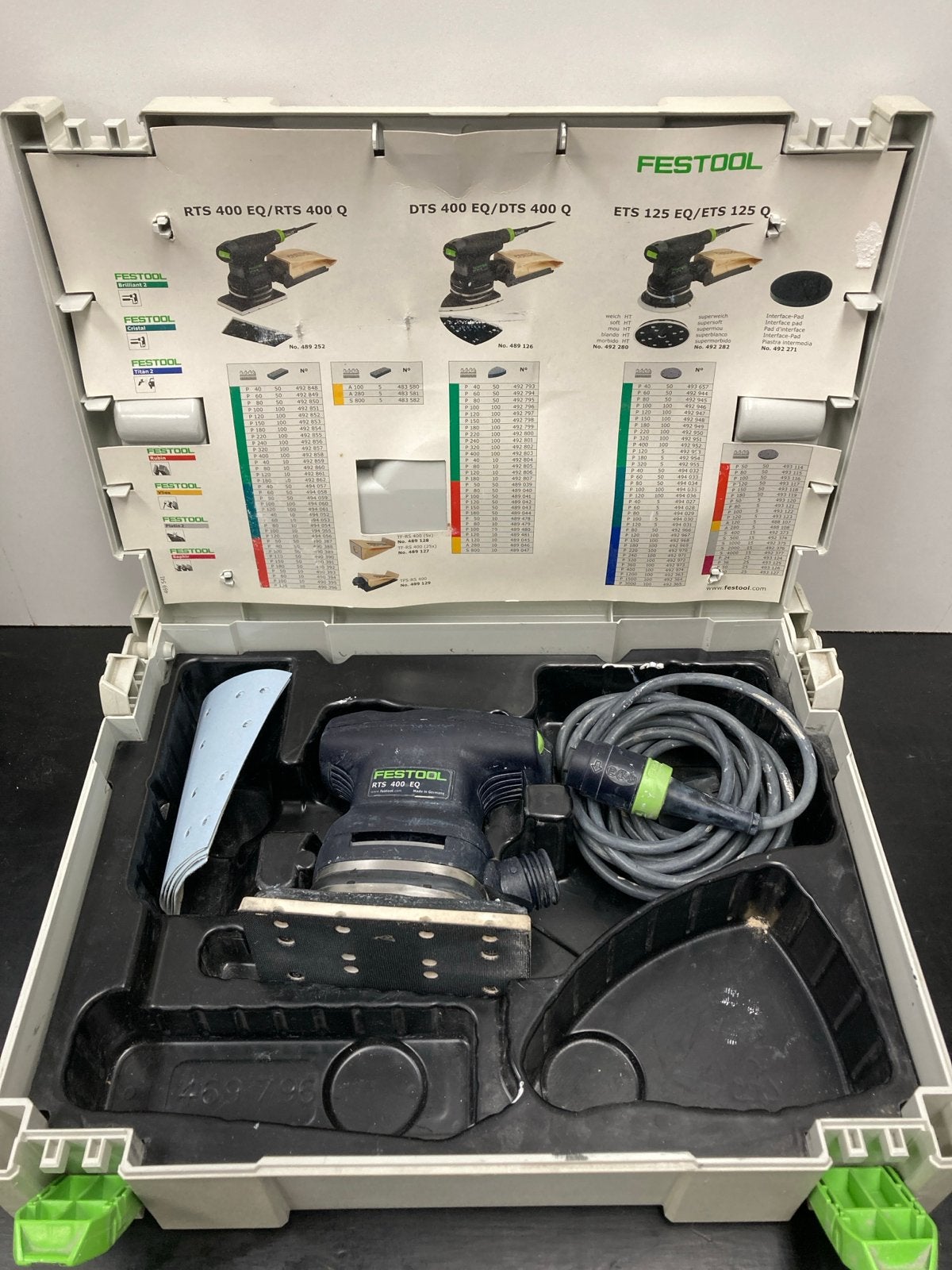 Festool RTS 400 EQ vlak / excenter schuurmachine, Doe-het-zelf en Verbouw, Ophalen of Verzenden, Gebruikt, Minder dan 600 watt