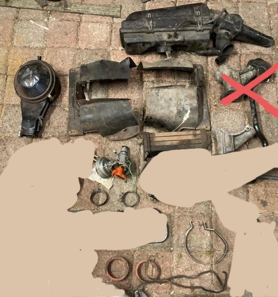 Motor onderdelen vw kever bus t1 t2 type 3 karmann ghia, Ophalen of Verzenden, Gebruikt, Volkswagen