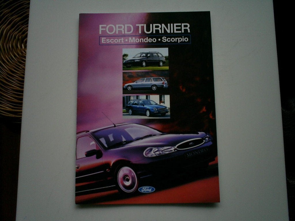 Ford Turnier Escort / Mondeo / Scorpio 1 / 1997 22 pag., Verzenden, Zo goed als nieuw, Ford