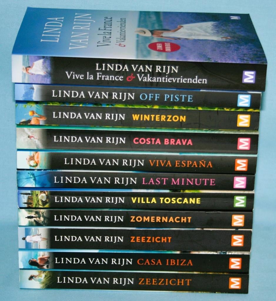 Linda van Rijn Boeken - Los te Koop, Ophalen of Verzenden, Zo goed als nieuw, Linda van Rijn