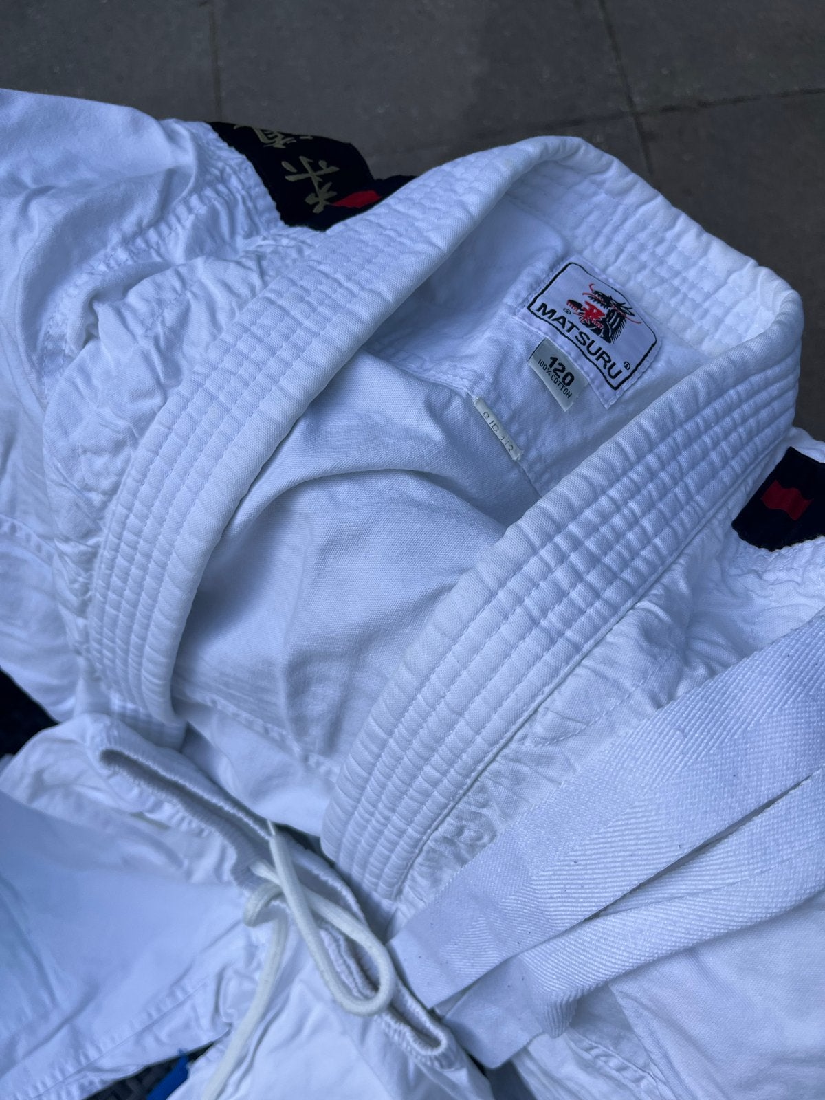 Matsuru Judo/Vechtsportpak - Maat 120, Gebruikt, Judo, Vechtsportpak, Ophalen of Verzenden