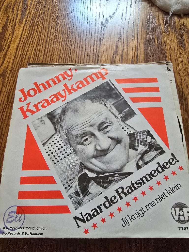 johnny kraaykamp naar de ratsmedeee µ, Verzenden, Gebruikt, 7 inch, Levenslied of Smartlap