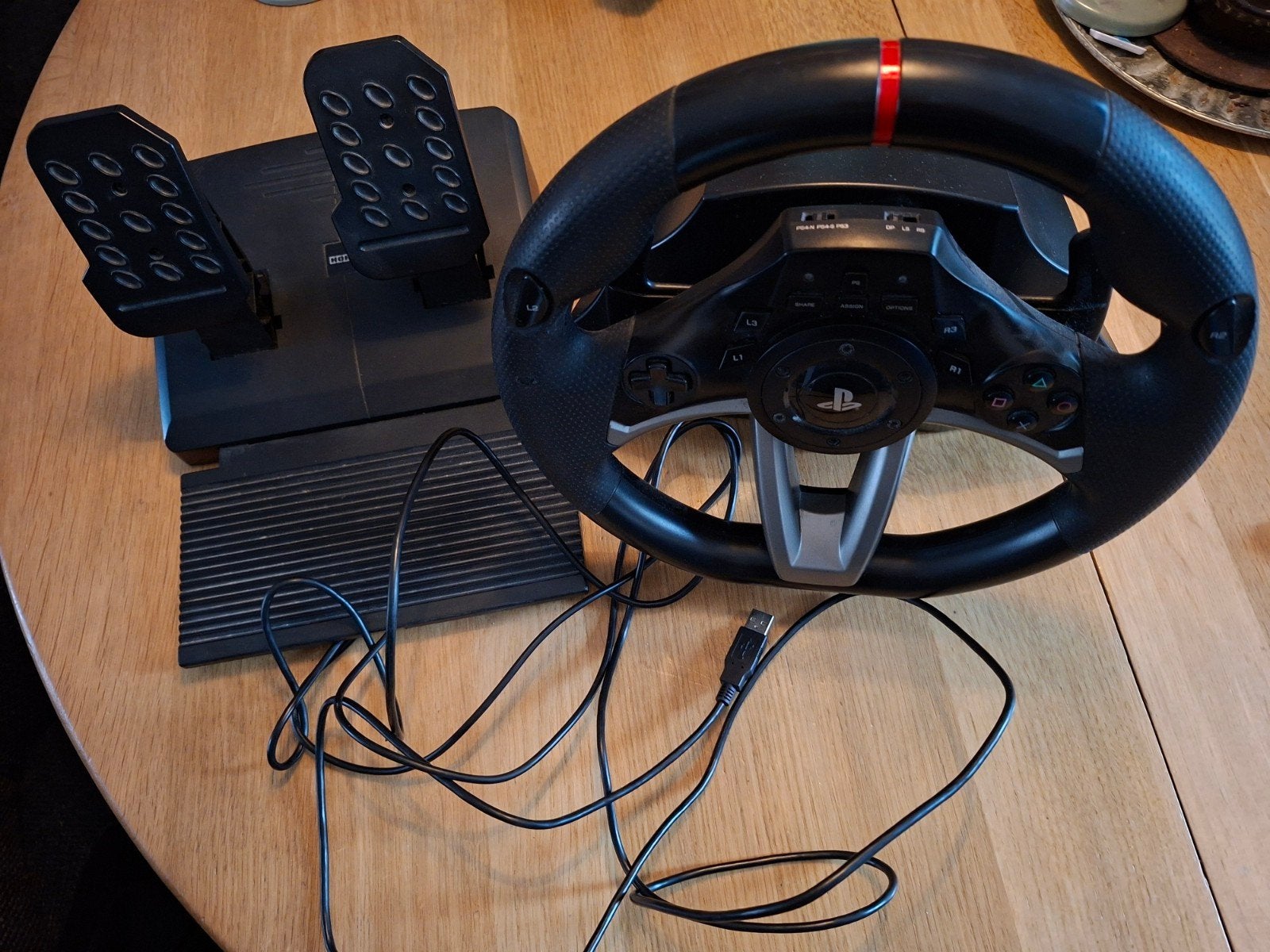 Hori Racing Wheel Apex voor PS4/PS3/PC, Spelcomputers en Games, Ophalen, Zo goed als nieuw, Stuur of Pedalen, PlayStation 3