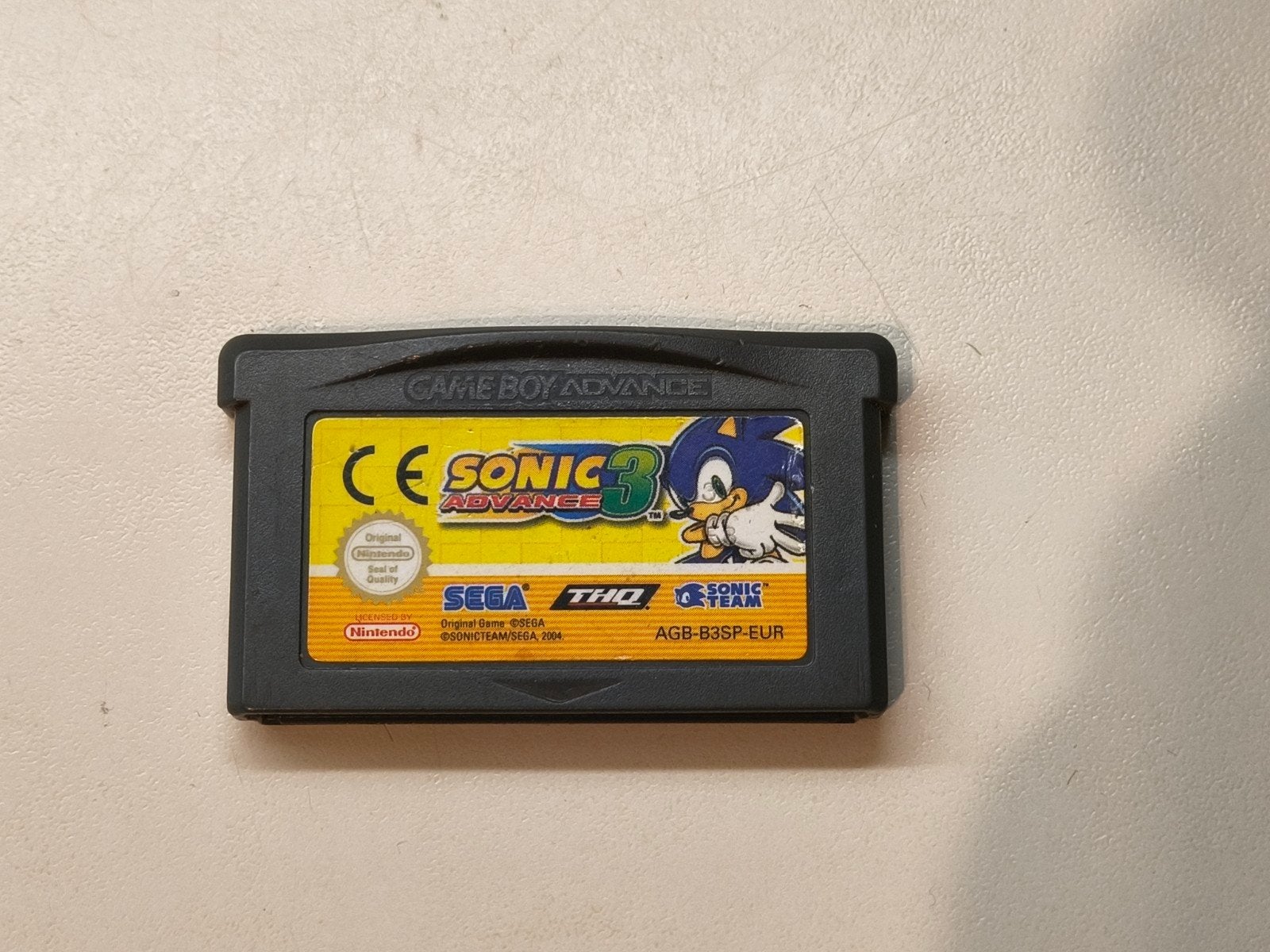 Sonic Advance 3 - Game Boy Advance (GBA) - Sega, Spelcomputers en Games, Games | Nintendo Game Boy, Gebruikt, 1 speler, Ophalen of Verzenden